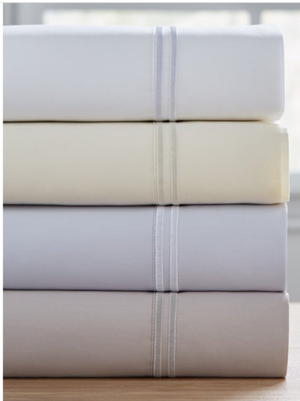 New Purecare Arbor Premium Modal Long-Staple Cotton Full Dove Gray Sheet Set